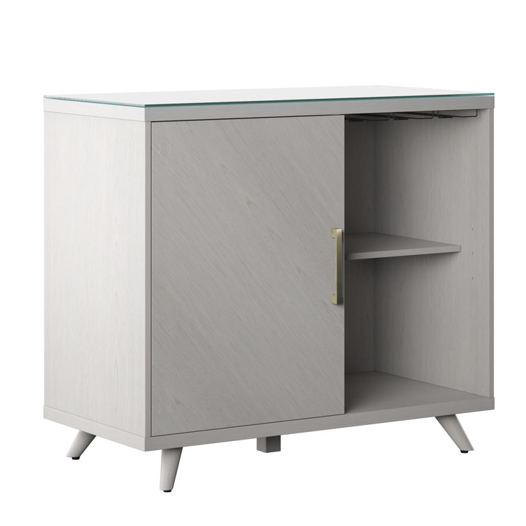 Bar cabinet best sale with beverage cooler